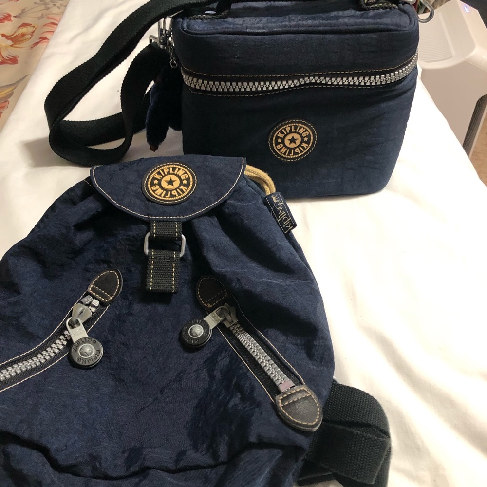 Kipling Backpack And Box Bag Combo - image 1